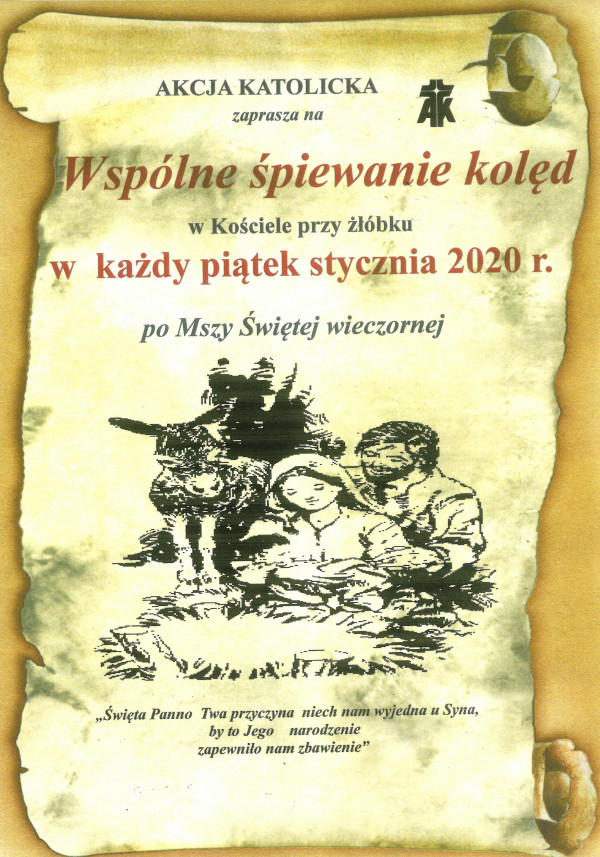 WSPÓNY  ŚPIEW  KOLĘD