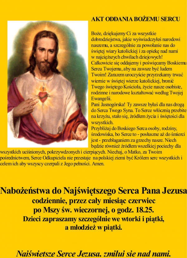 NAJŚWIĘTSZE  SERCE  PANA  JEZUSA