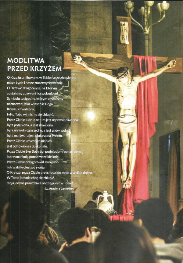 KRZYŻ.    Rozważanie o krzyżu