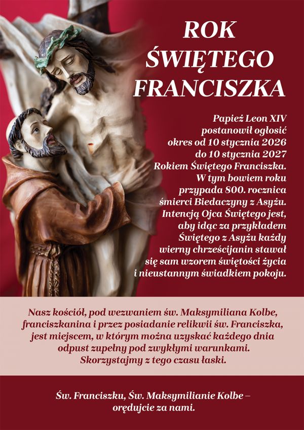 ROK  ŚWIĘTEGO  FRANCISZKA